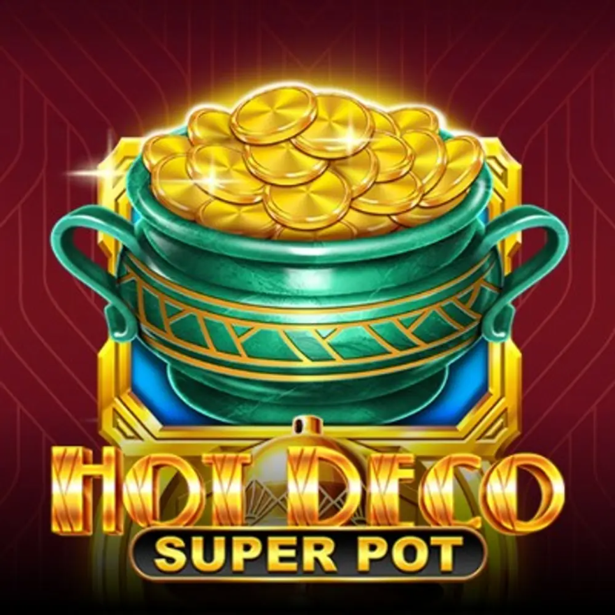 Spelautomaten Hot Deco Super Pot hos SlotSpice Casino